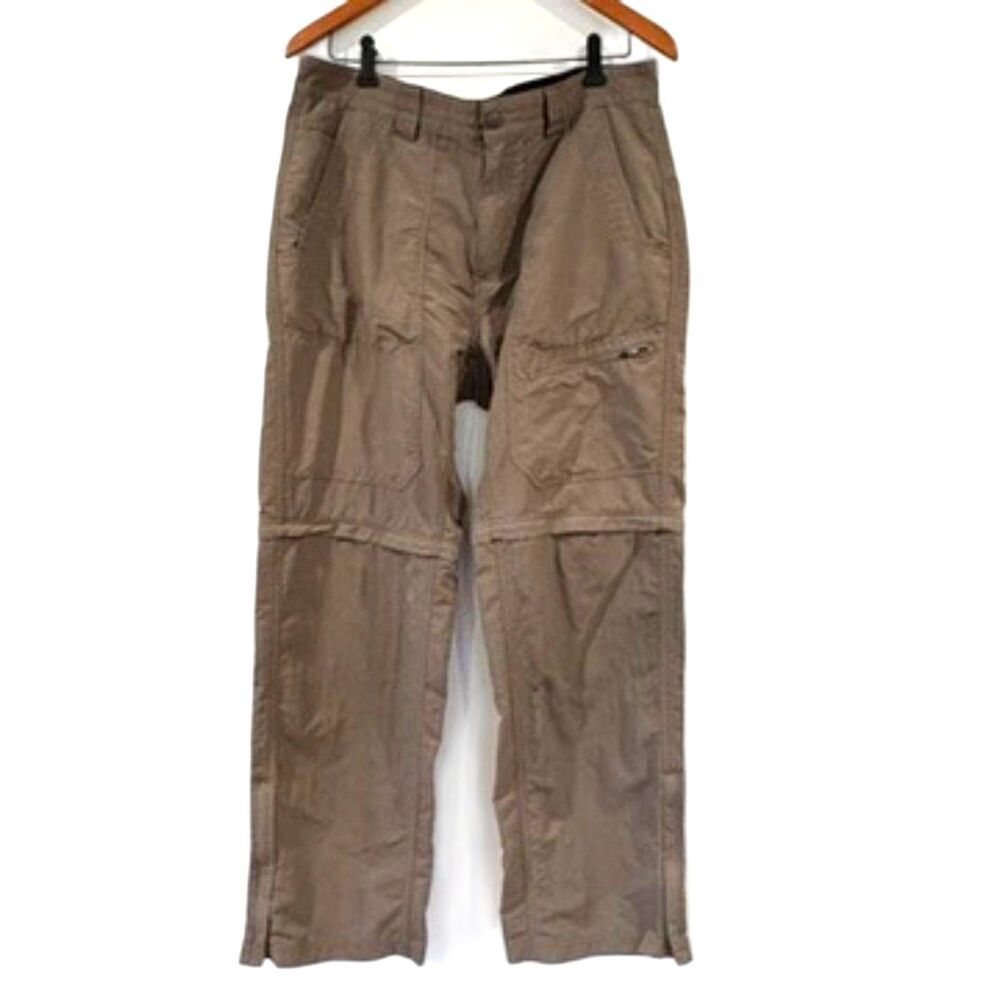 Royal Robbins Grey Outdoors Active Convertible Pants 36 x 32 Zip Off